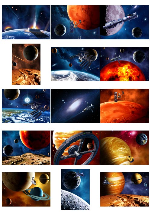 Spaceimage Vol.1, 90xJPG EverFlight EF05 