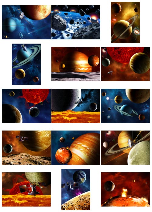 Spaceimage Vol.1, 90xJPG EverFlight EF05 