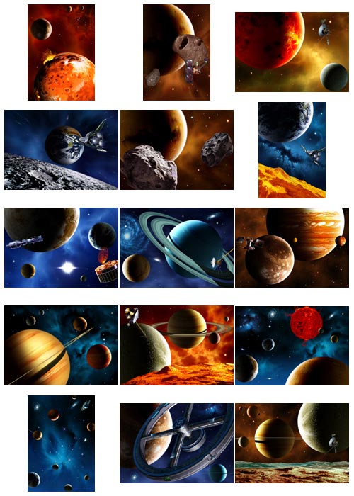 Spaceimage Vol.1, 90xJPG EverFlight EF05 