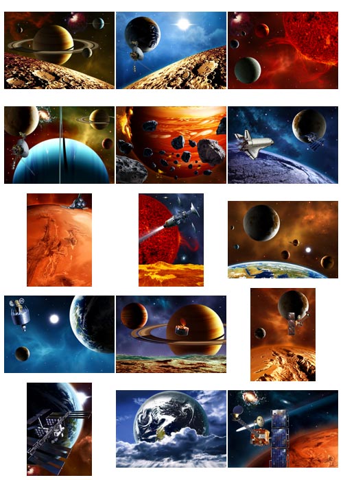 Spaceimage Vol.1, 90xJPG EverFlight EF05 