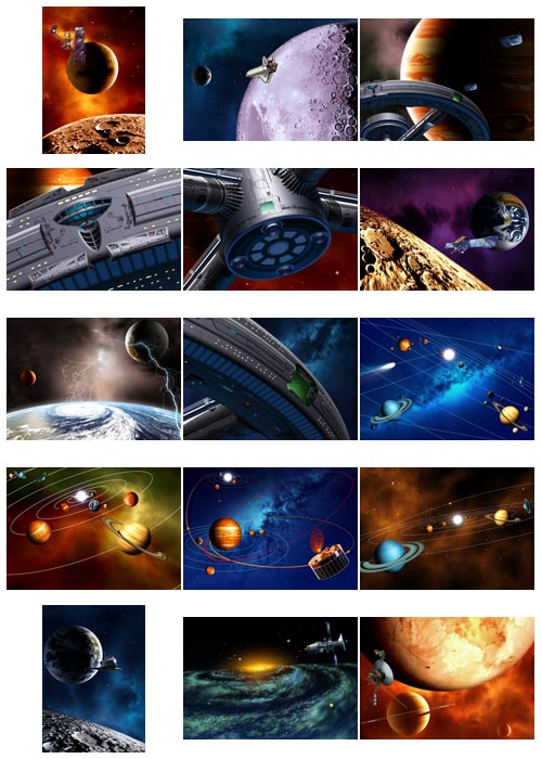 Spaceimage Vol.3, 90xJPG EverFlight EF07 