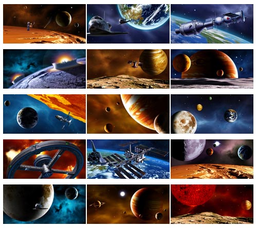 Spaceimage Vol.4, 90xJPG EverFlight EF08 