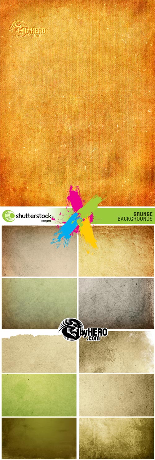 Grunge Backgrounds 3xJPGs Stock Image SS