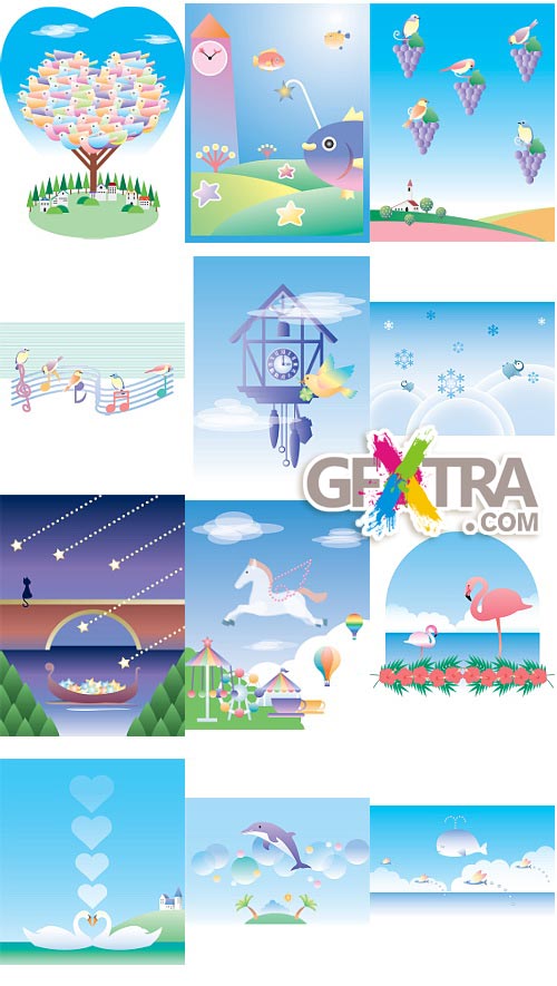 PreArt Vol.20 Dream Paint Brush 200xEPS