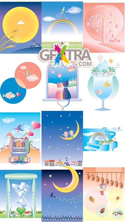 PreArt Vol.20 Dream Paint Brush 200xEPS