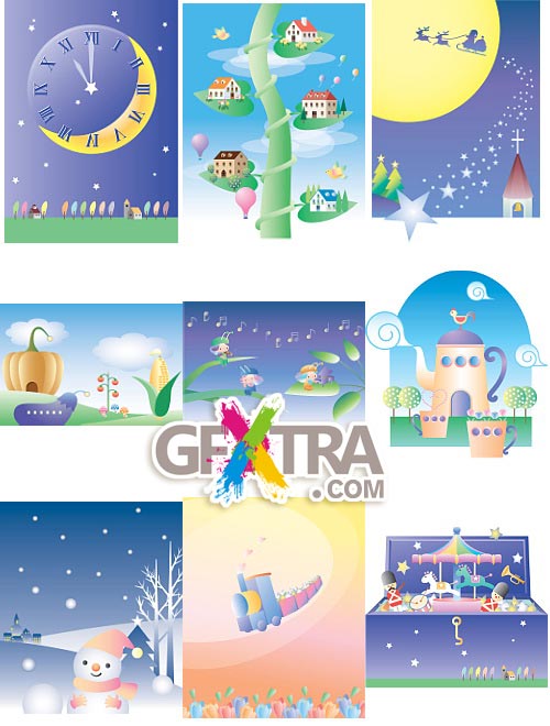 PreArt Vol.20 Dream Paint Brush 200xEPS