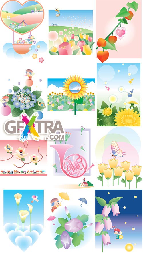 PreArt Vol.20 Dream Paint Brush 200xEPS