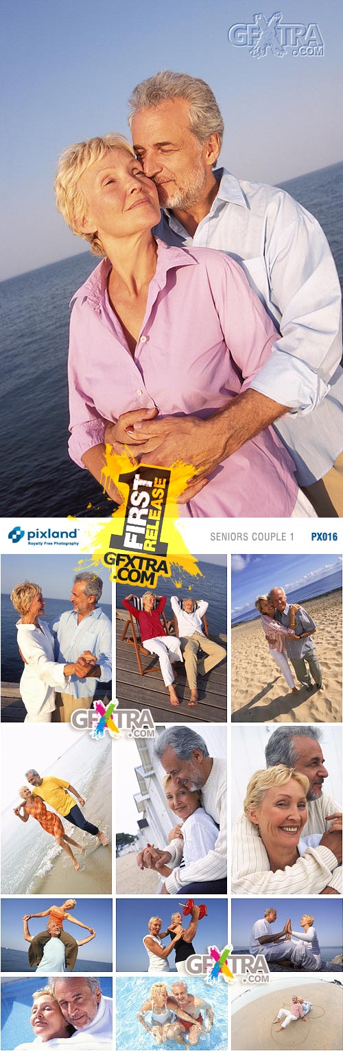 Pixland PX016 Seniors Couple-1