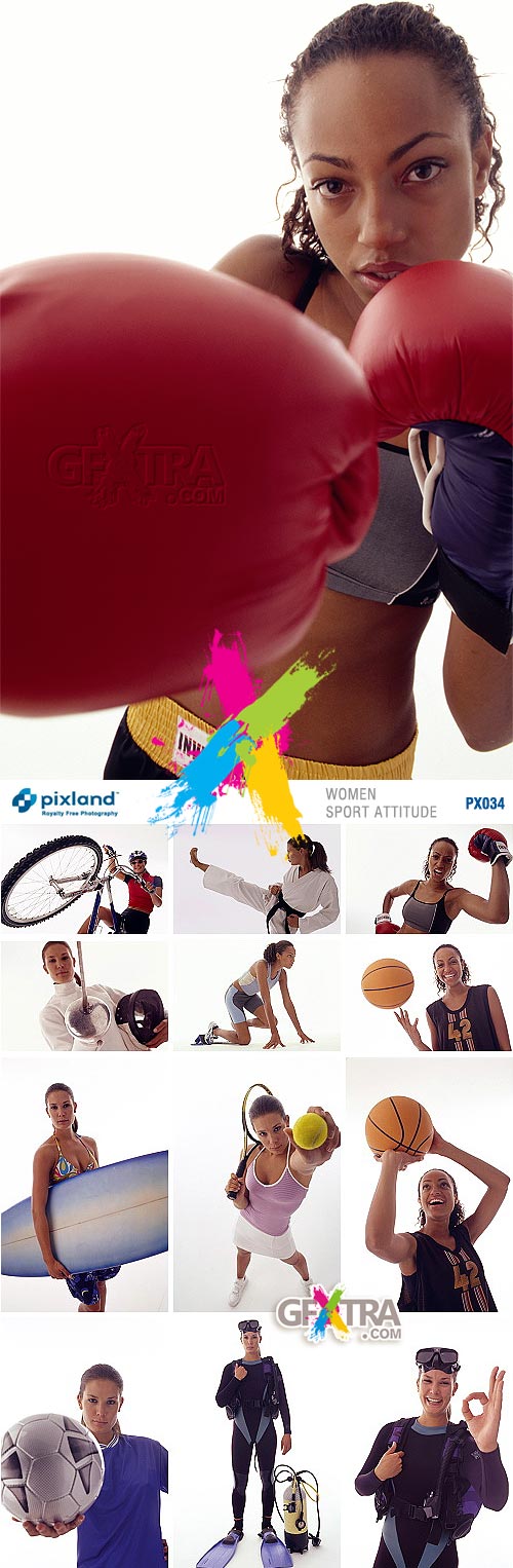 Pixland PX034 Women Sport Attitude