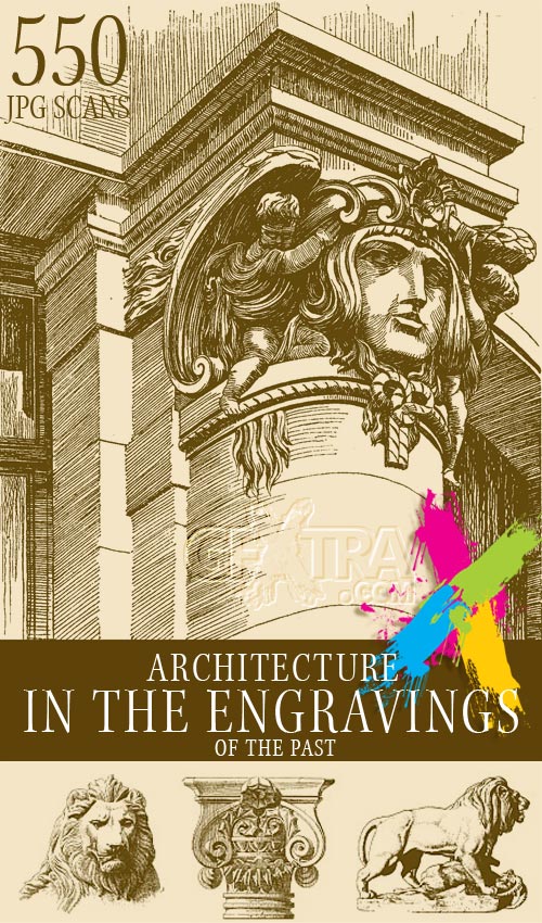 Architecture in the Engravings of the Past 550xJPGs