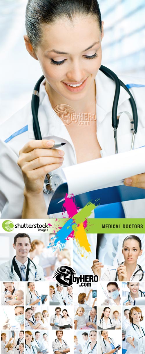 Stock Photo - Medical Doctors 5xJPGs