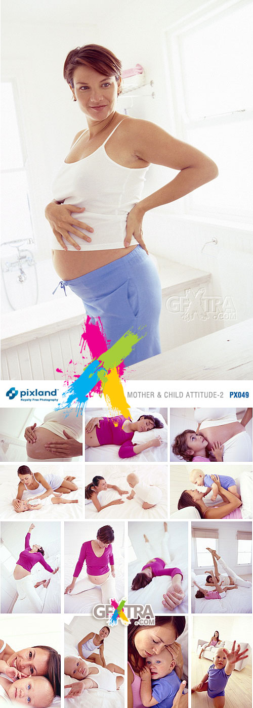 Pixland PX049 Mother & Child Attitude-2