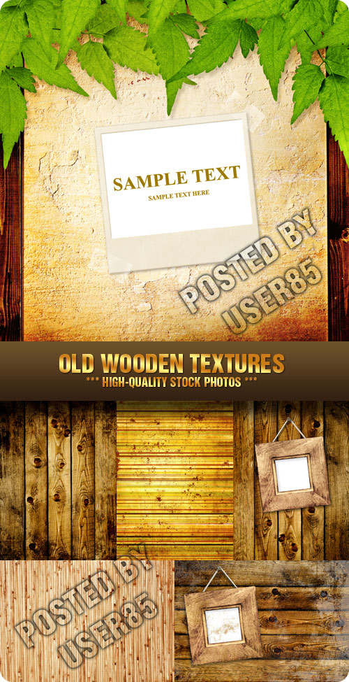 Stock Photo - Old Wooden Textures