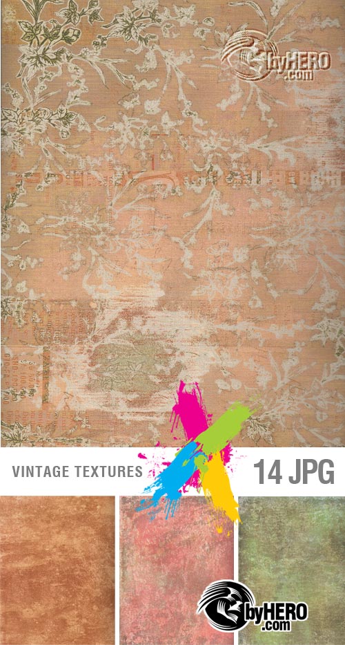 Vintage Textures 14xJPGs