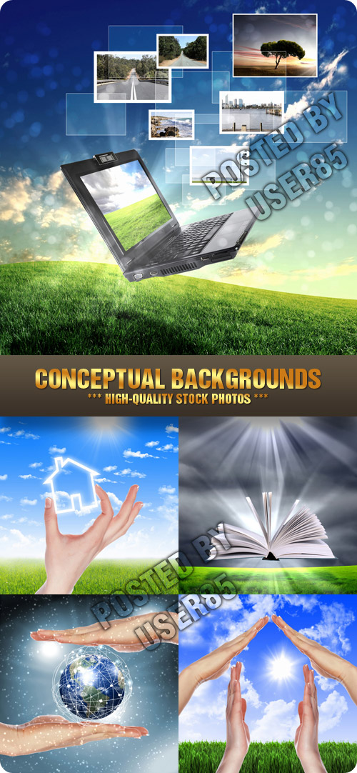 Stock Photo - Conceptual Backgrounds