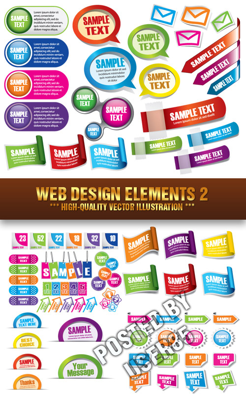Stock Vector - Web Design Elements 2