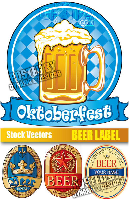 Beer label - Stock Vectors