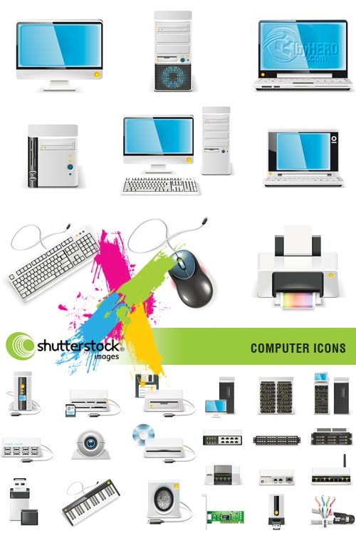 Computer Icons 2xEPS Vector SS