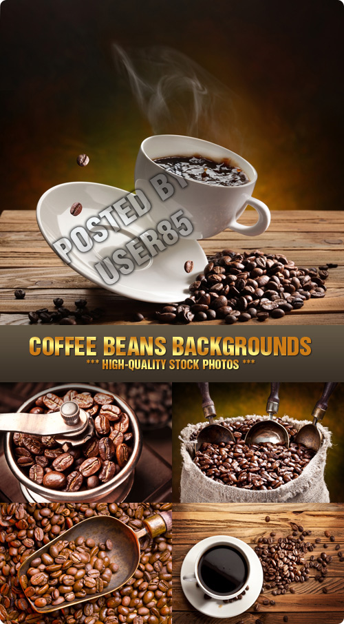 Stock Photo - Coffee Beans Backgrounds