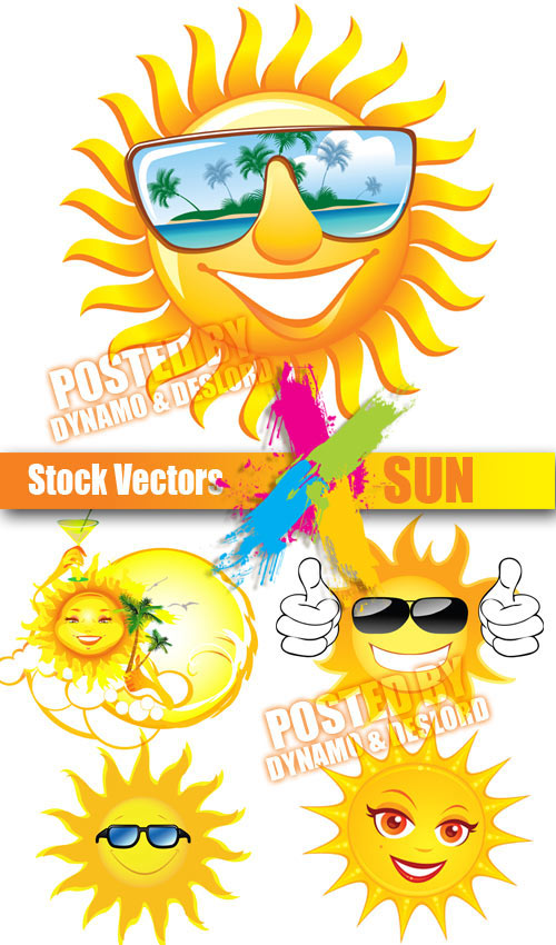 Sun - Stock Vectors