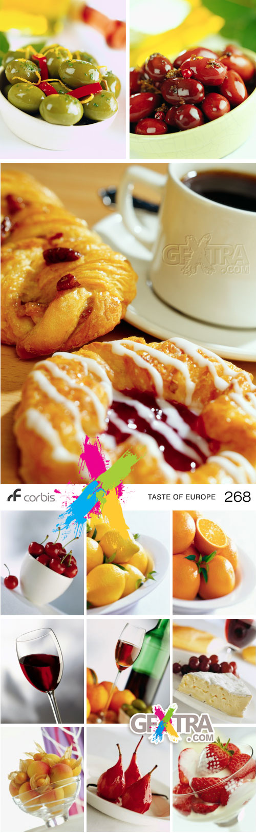 Corbis CB0268 Taste of Europe