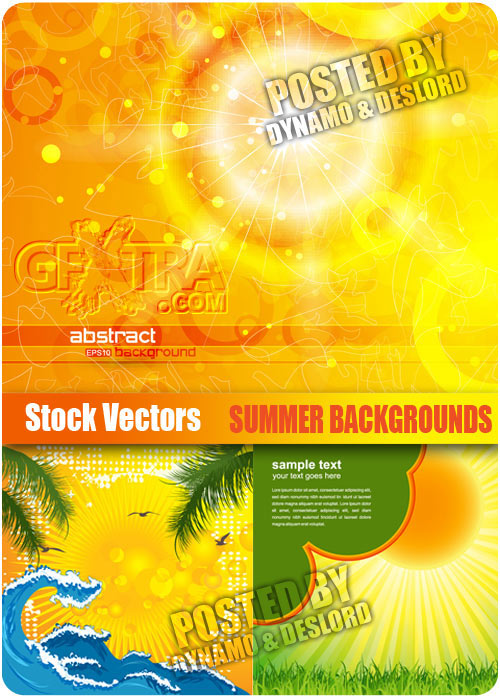 Summer backgrounds - - Stock Vectors