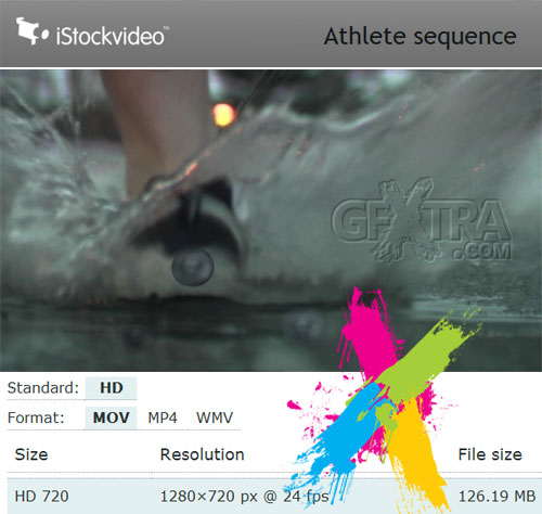 iStockVideo - Athlete Sequence HD720 *.mov