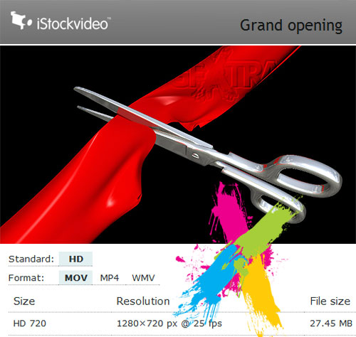 iStockVideo - Grand Opening HD720 *.mov