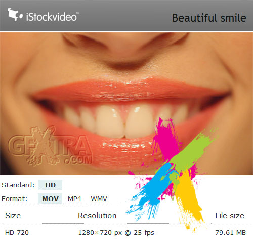 iStockVideo - Beautiful Smile HD720 *.mov