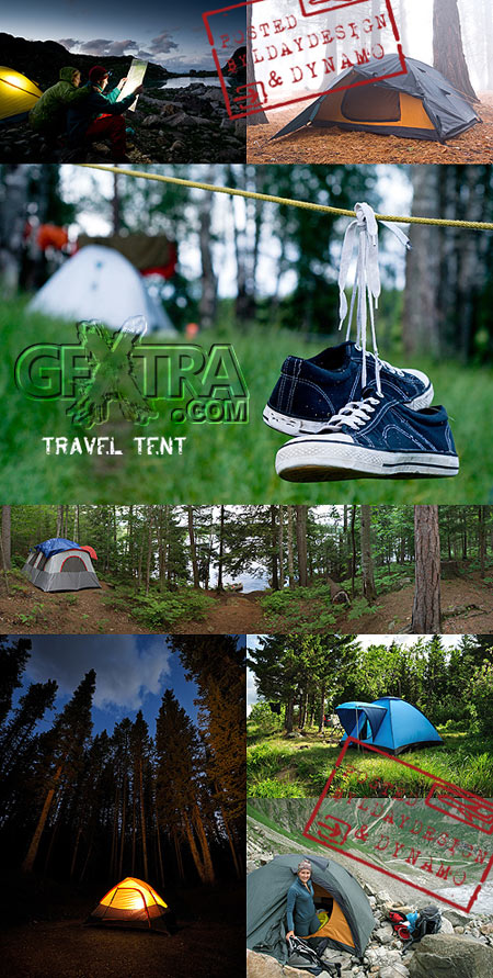 Stock Photo - Travel tent