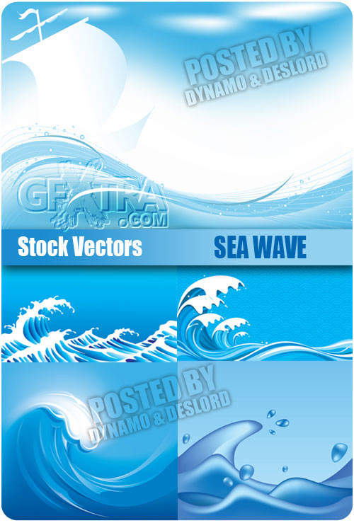 Sea wave - Stock Vectors