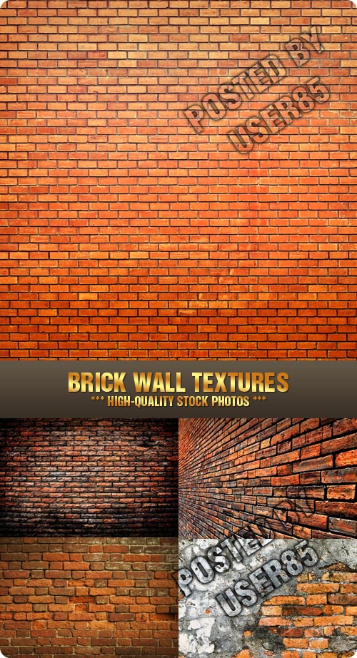 Stock Photo - Brick Wall Textures