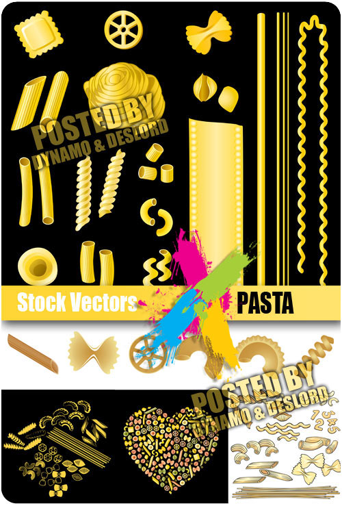 Pasta - Stock Vectors