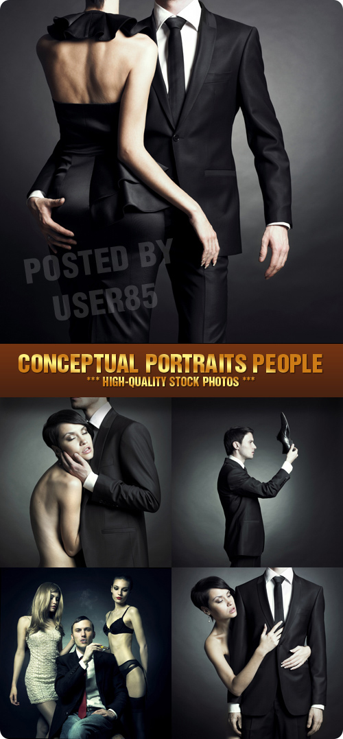Stock Photo - Conceptual Portraits People