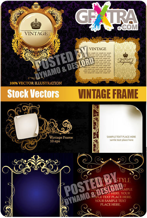 Vintage Frame - Stock Vectors