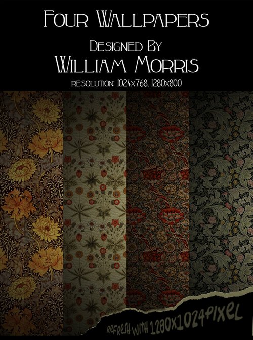 William Morris Wallparer Pack