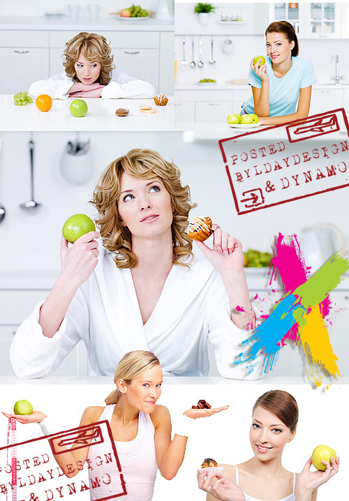 Stock Photo - Keep to a diet