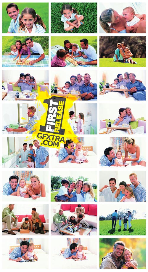 Polka Dot Images ITF087 Happy Families
