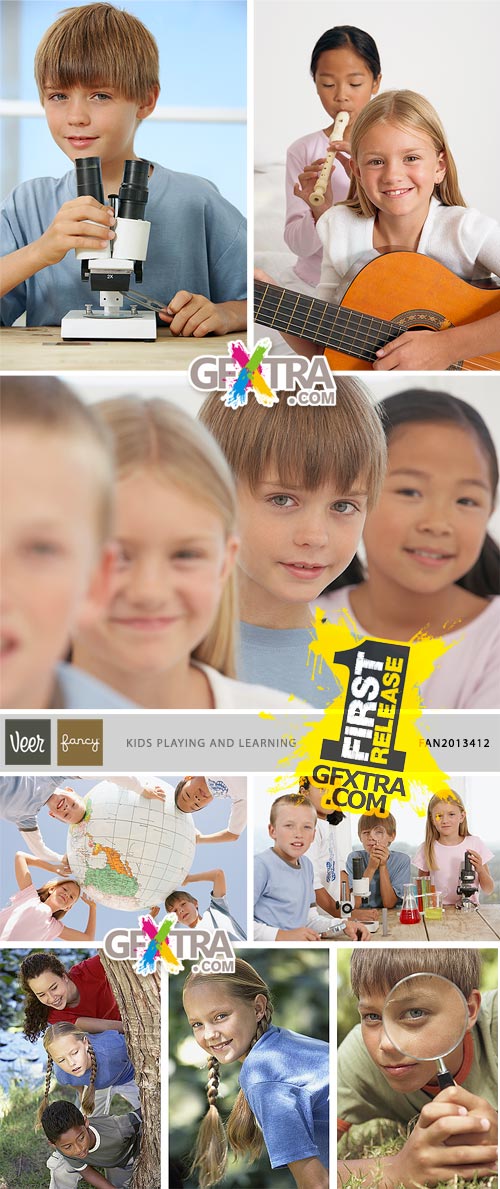 Veer Fancy FAN2013412 Kids Playing and Learning