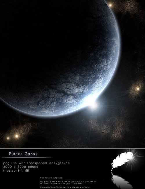 Stock Photo - Planet Gazox