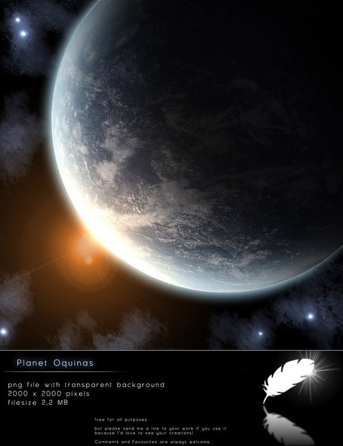 Stock Photo - Planet Oquinas