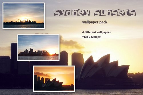 Sydney Sunsets Wallpaper Pack