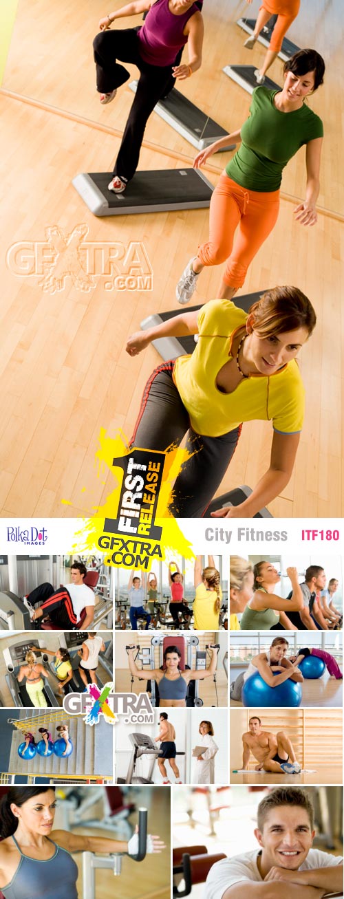 Polka Dot Images ITF180 City Fitness