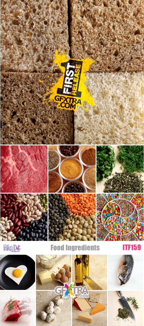 Polka Dot Images ITF159 Food Ingredients