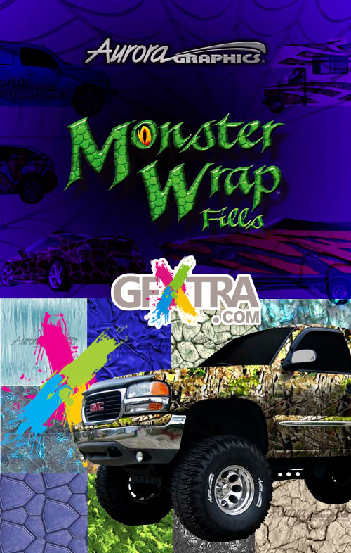 Aurora Graphic - Monster Wrap Fills