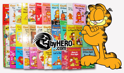 Garfield Books - From 1 to 40, HQ JPG Scans