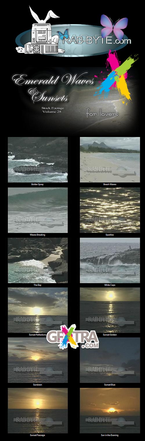 Beaches & Sunsets NTSC - Rab-Byte Vol.28