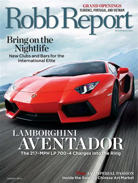 Robb Report - August 2011