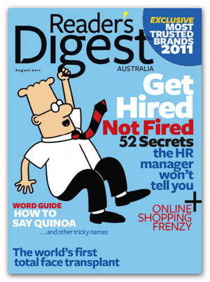 Reader\'s Digest Australian - August 2011