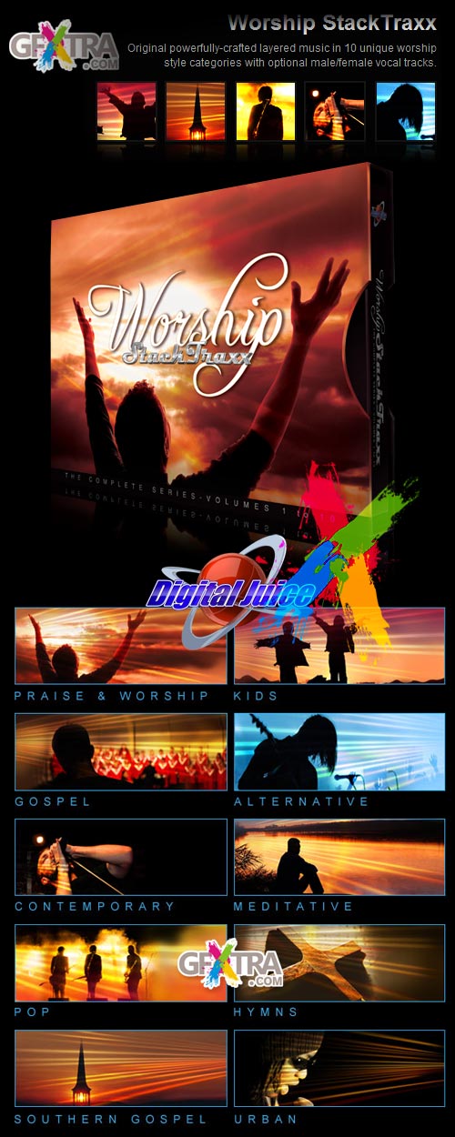 Worship StackTraxx: Complete Series Vol 1-10